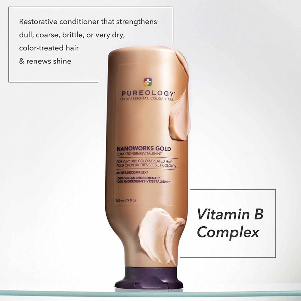 Pureology Nano Works Gold Shampoo & Conditioner Set 9OZ EACH - Picture 7 of 8